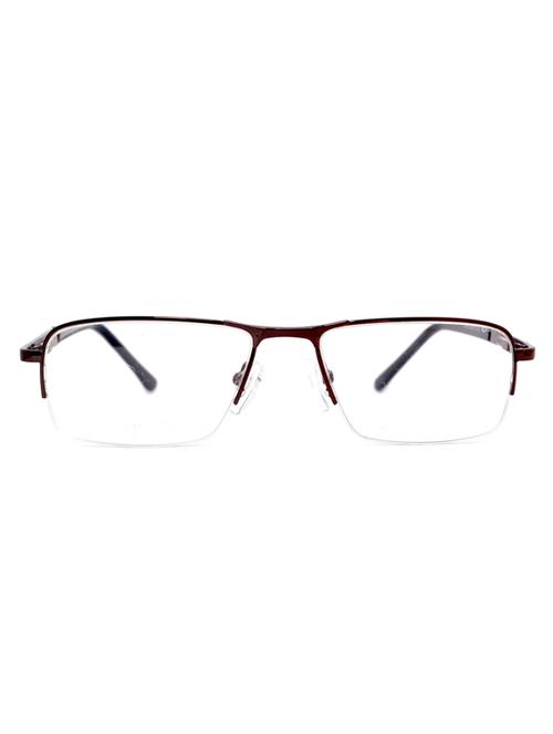 brown metal rectangle eyeglass - 11530160 - Very Small Image - 1