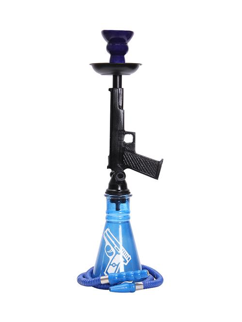 blue printed glass hookah - 11530467 - Very Small Image - 1