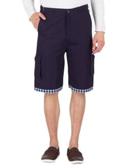 dark blue cotton three fourths - 11530859 - Very Small Image - 1