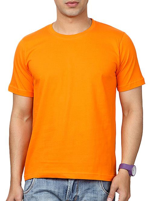 orange cotton tshirt - 11533032 - Very Small Image - 1