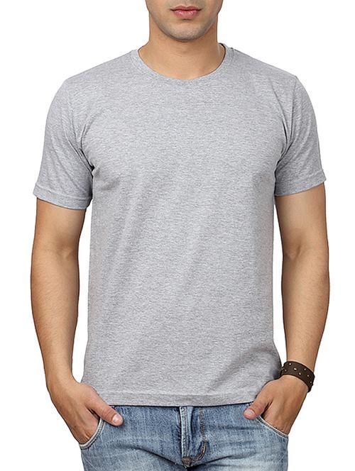 grey cotton tshirt - 11533034 - Very Small Image - 1
