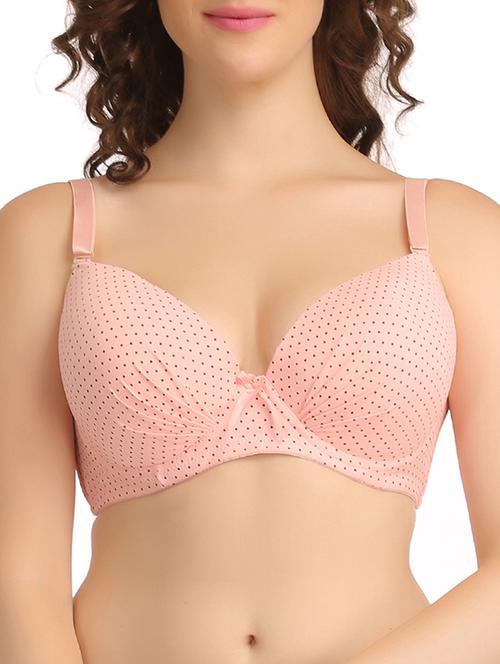 orange nylon push up bra - 11533449 - Very Small Image - 1