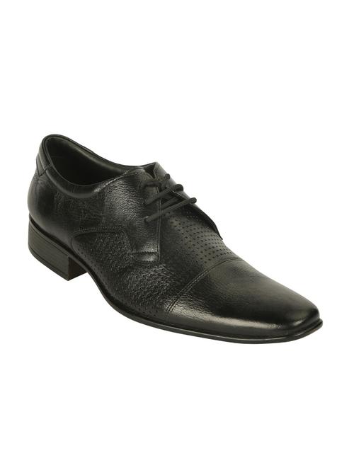 black pu derbies - 11534763 - Very Small Image - 1