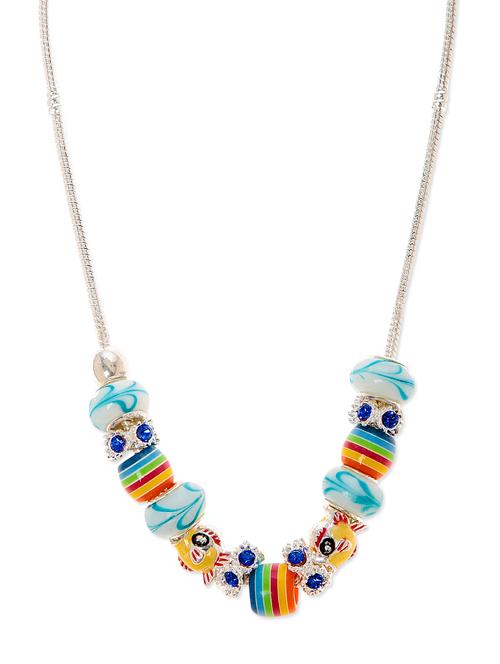 blue metal short necklace - 11535564 - Very Small Image - 1