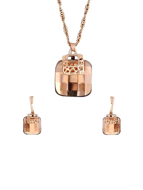 crystal square pendant set - 11535966 - Very Small Image - 1