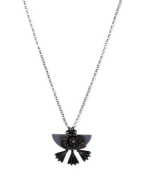 metallic metal long necklace - 11538974 - Very Small Image - 1