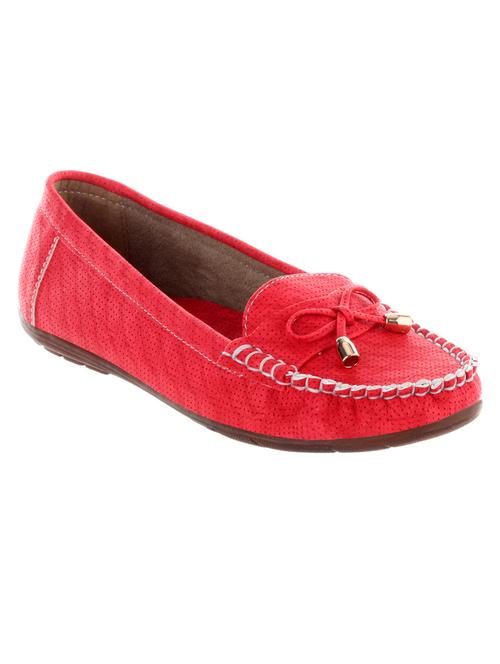 red fabric moccasin - 11540370 - Very Small Image - 1