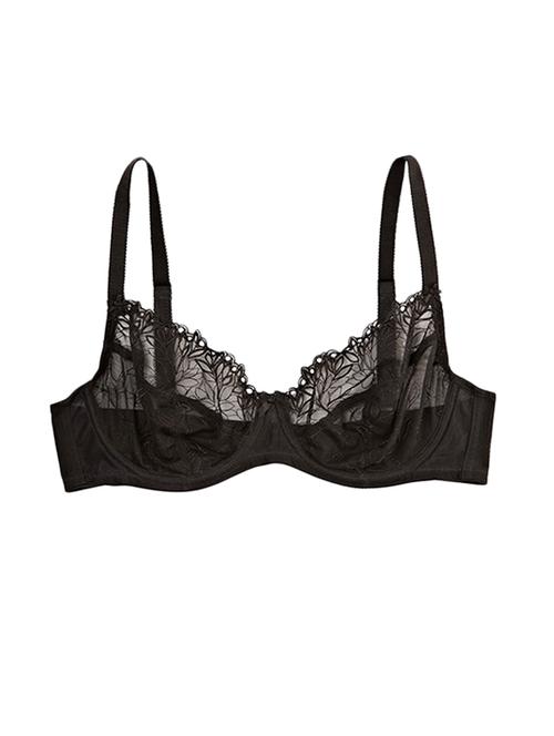 black polyester bra - 11542016 - Very Small Image - 1