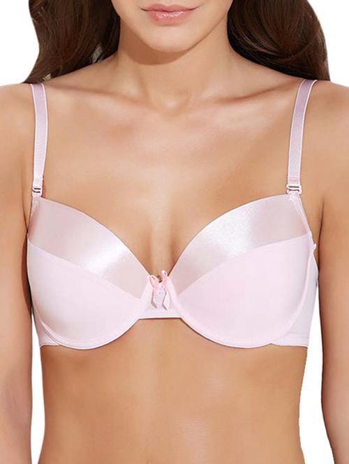 pink polyester tshirt bra - 11542019 - Very Small Image - 1