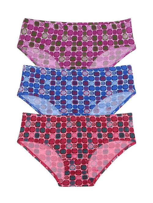 multi colored cotton hipster panty - 11542035 - Very Small Image - 1