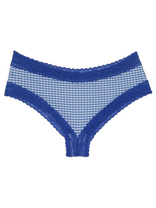 blue cotton tanga panty - 11542050 - Very Small Image - 1