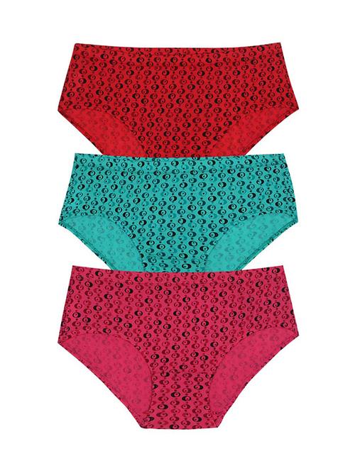 multi colored cotton panty - 11542063 - Very Small Image - 1