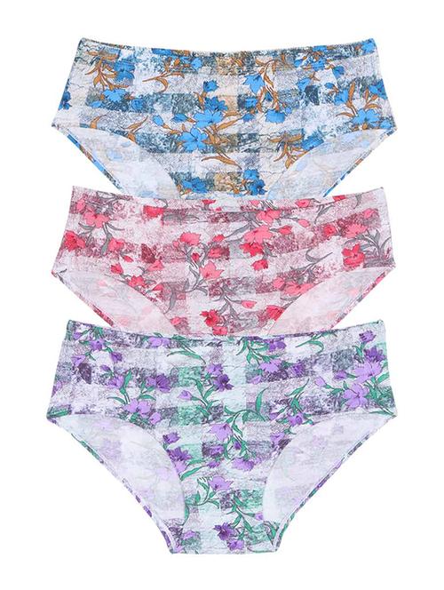 multi colored cotton panty - 11542077 - Very Small Image - 1