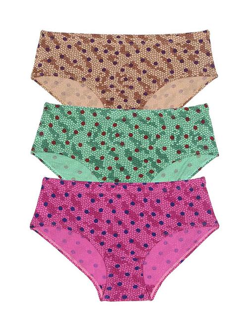 multi colored cotton panty - 11542079 - Very Small Image - 1