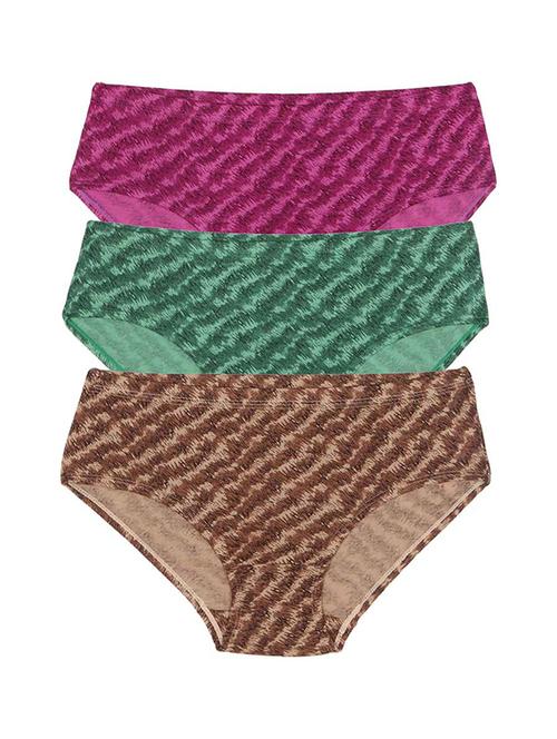 multi colored cotton panty - 11542080 - Very Small Image - 1