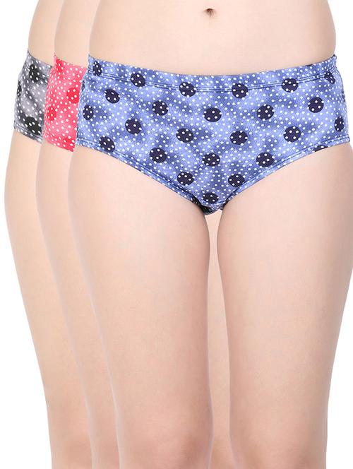 multi colored cotton panty - 11542085 - Very Small Image - 1