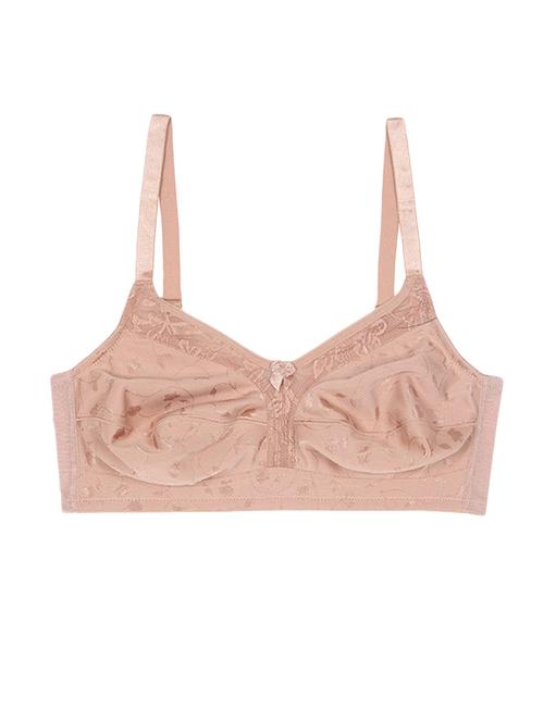 beige polyester minimizer bra - 11542326 - Very Small Image - 1