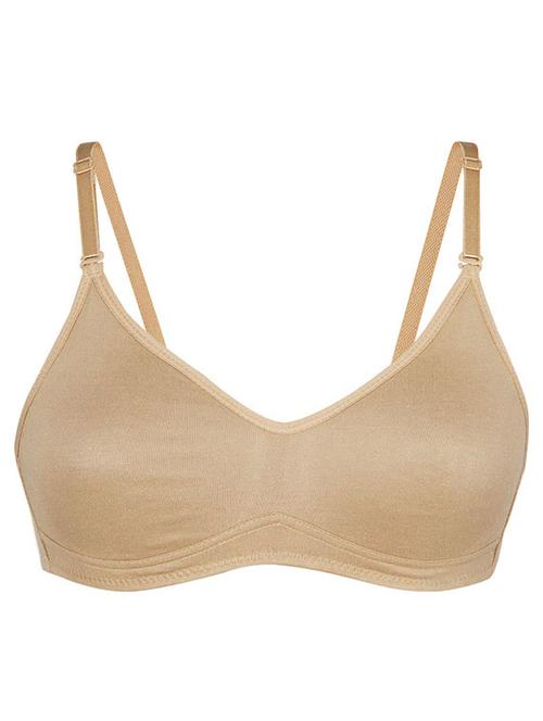 brown polyester tshirt bra - 11542367 - Very Small Image - 1
