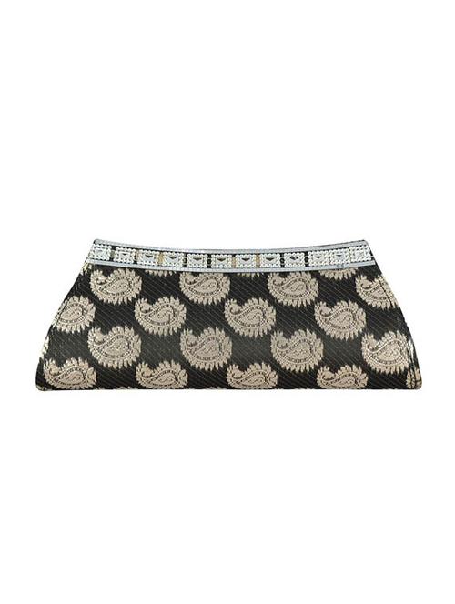 black leatherette clutch - 11547002 - Very Small Image - 1