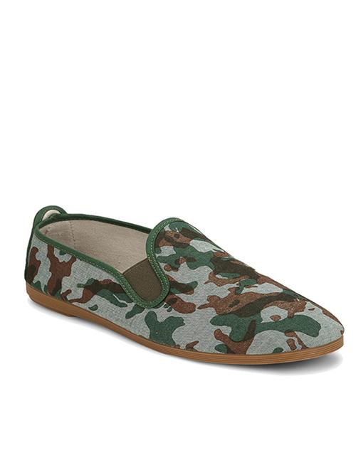 multi colored canvas casual slipon - 11549125 - Very Small Image - 1