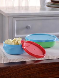 tupperware twinkle multicolour plastic lunch bowl set of 2 - 11552180 - Very Small Image - 1
