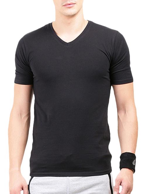black cotton tshirt - 11552329 - Very Small Image - 1