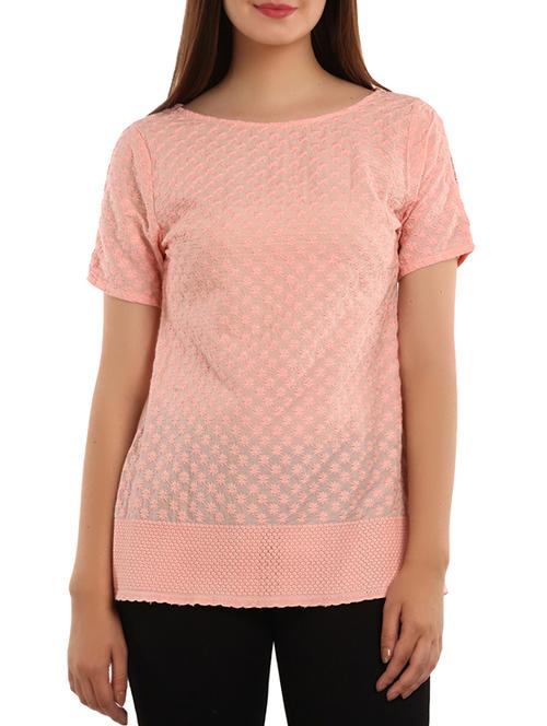 orange cotton regular top - 11554339 - Very Small Image - 1
