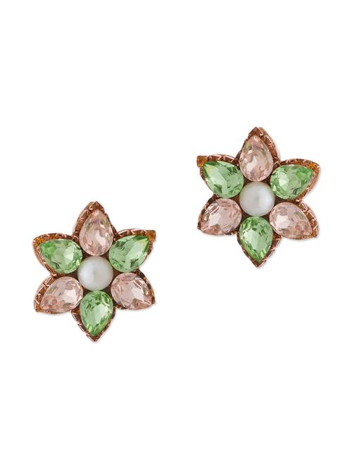 multi colored metal studs earrings - 11556226 - Very Small Image - 1