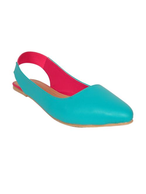sea green leatherette sandal - 11558209 - Very Small Image - 1