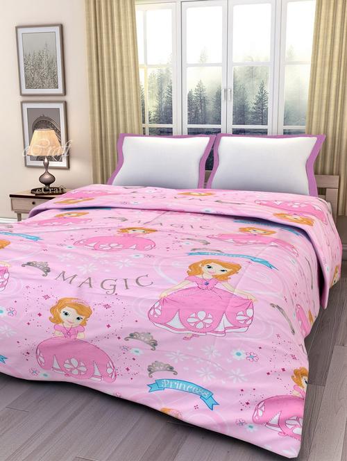 ecraftindia magic design kids single bed reversible ac blanket - 11570955 - Very Small Image - 1