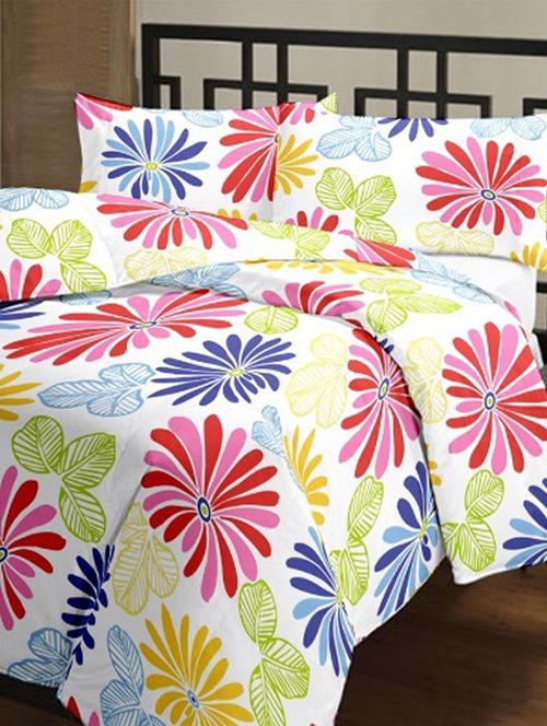 ecraftindia floral single bed reversible ac blanket - 11570962 - Very Small Image - 1