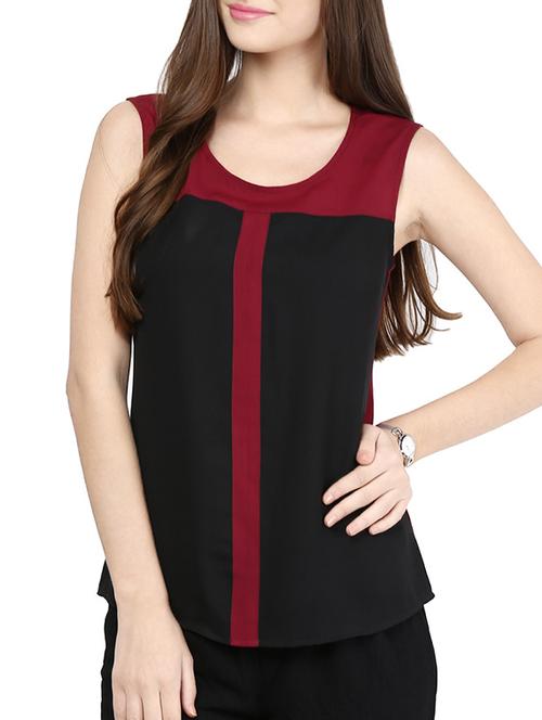 round neck sleeveless top - 1157147 - Very Small Image - 1