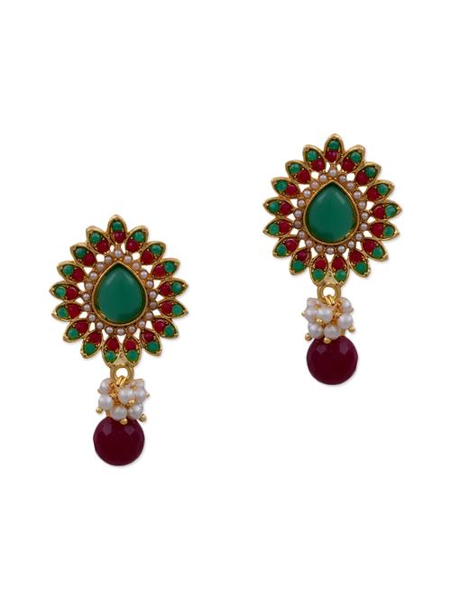 multi colored copper earring - 11575560 - Very Small Image - 1