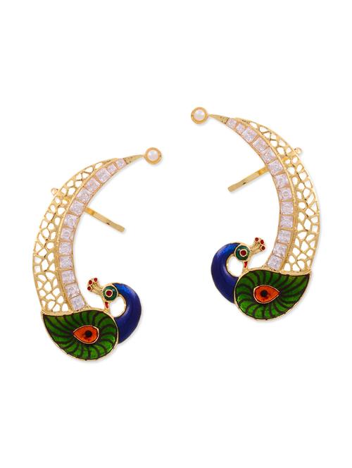 multi colored copper earring - 11575597 - Very Small Image - 1