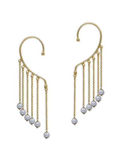 white copper earring - 11575611 - Very Small Image - 1