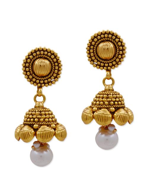 white copper earring - 11575641 - Very Small Image - 1
