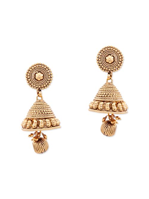 yellow copper earring - 11575661 - Very Small Image - 1