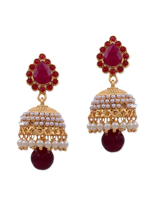 pink copper earring - 11575680 - Very Small Image - 1