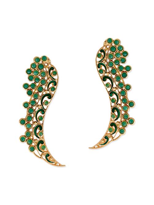 green copper earring - 11575685 - Very Small Image - 1