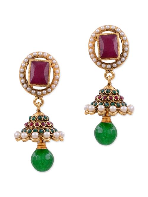 multi colored copper earring - 11575767 - Very Small Image - 1