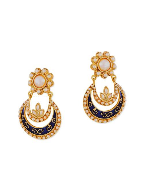 blue copper balli earring - 11575801 - Very Small Image - 1