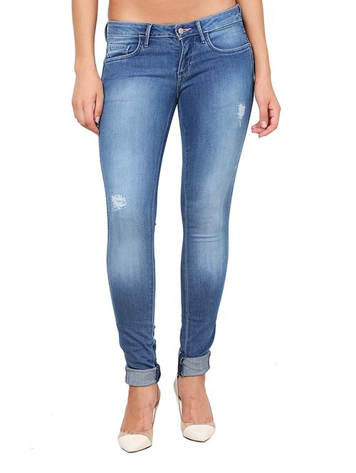 blue cotton jeans - 11586085 - Very Small Image - 1
