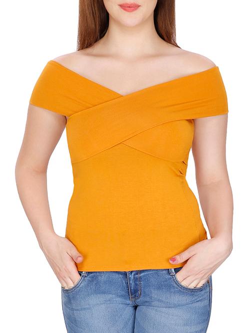 yellow polyester regular top - 11588827 - Very Small Image - 1