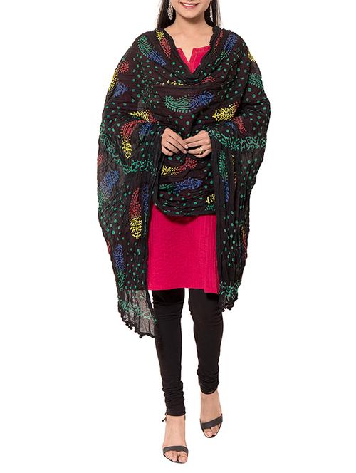 multicolor cotton dupatta - 11593370 - Very Small Image - 1