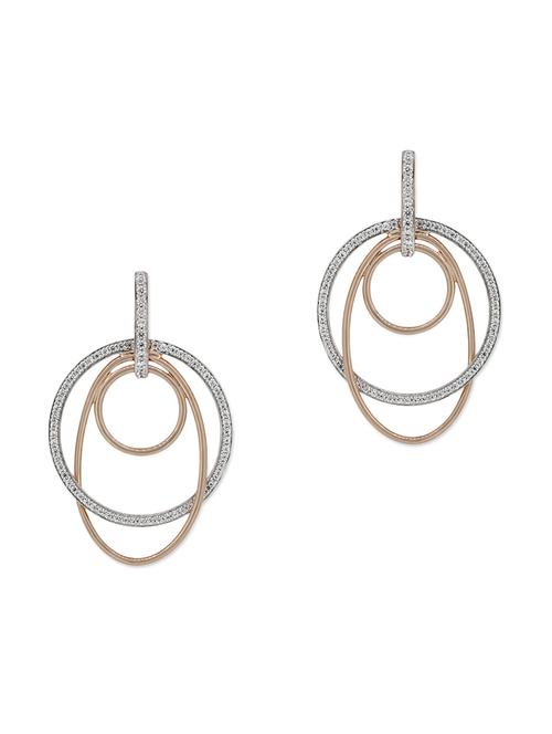 white silver chandelier earrings - 11596904 - Very Small Image - 1