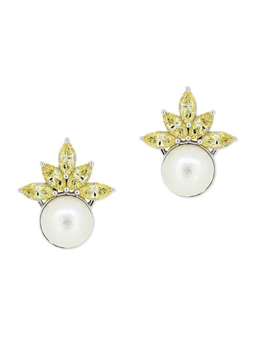 silver studs earrings - 11596951 - Very Small Image - 1