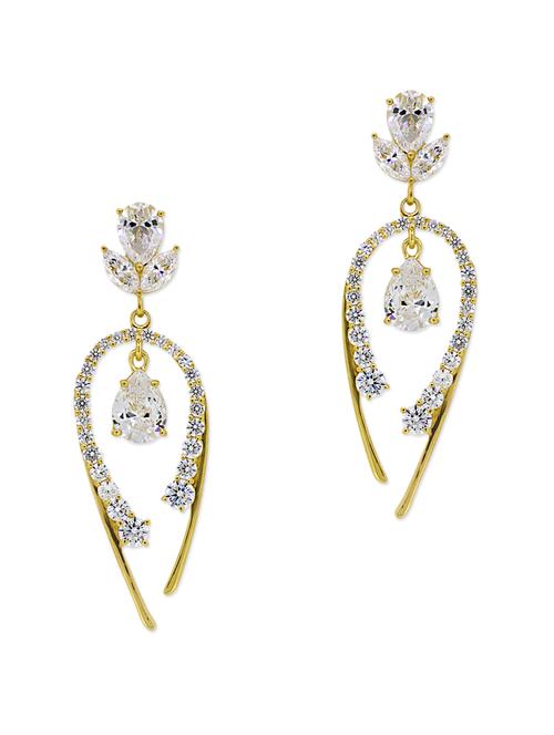 golden drop earrings - 11596980 - Very Small Image - 1