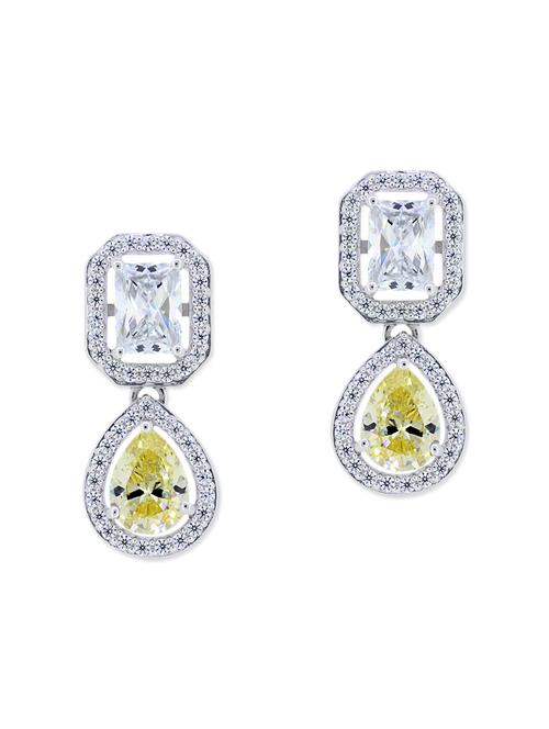 silver drop earrings - 11597011 - Very Small Image - 1