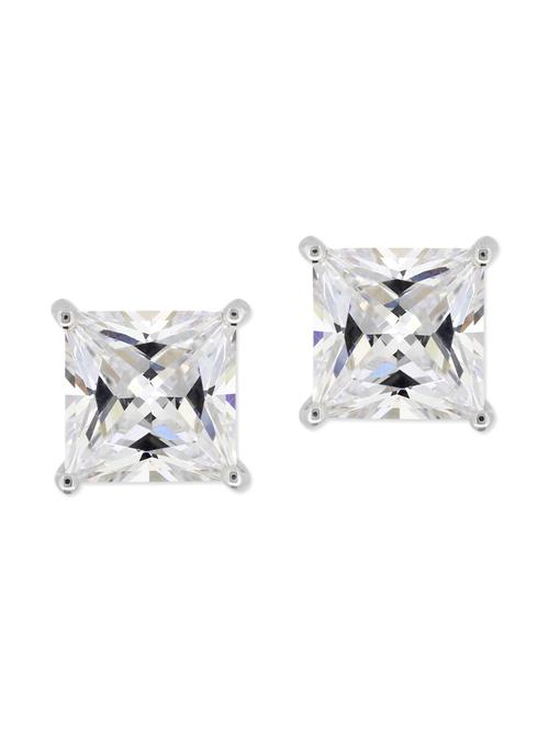 silver studs earrings - 11597020 - Very Small Image - 1