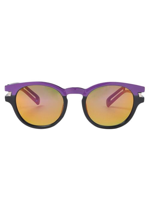 purple round frame sunglass - 11603807 - Very Small Image - 1